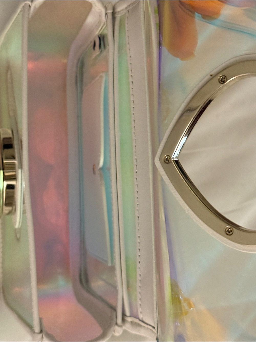 Kate Spade Nicola Twistlock white hologram - Picture 3 of 4